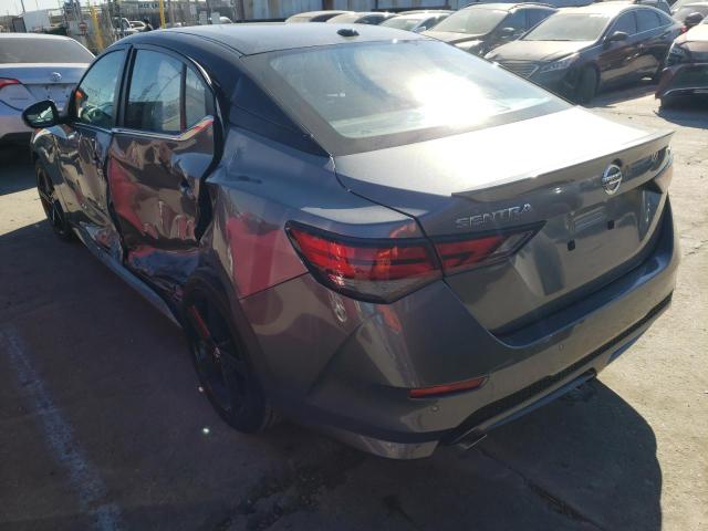 Photo 3 from auction – 2021 NISSAN SENTRA SR with VIN 3N1AB8DV6MY247198