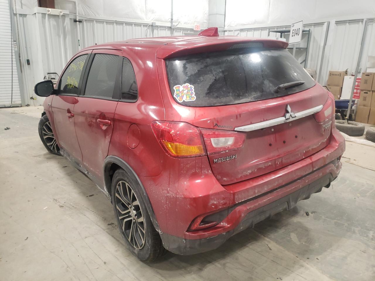 Photo 3 from auction – 2019 MITSUBISHI OUTLANDER with VIN JA4AP3AU8KU016357