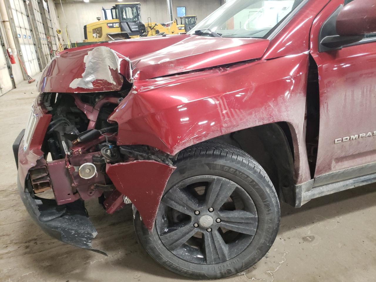 Photo 9 from auction – 2015 JEEP COMPASS LA with VIN 1C4NJDEB7FD216191