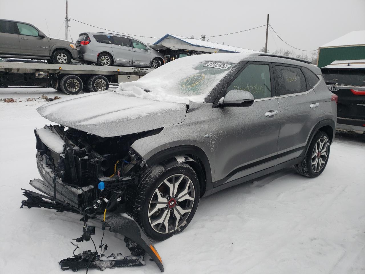 Photo 2 from auction – 2021 KIA SELTOS SX with VIN KNDETCA24M7189943