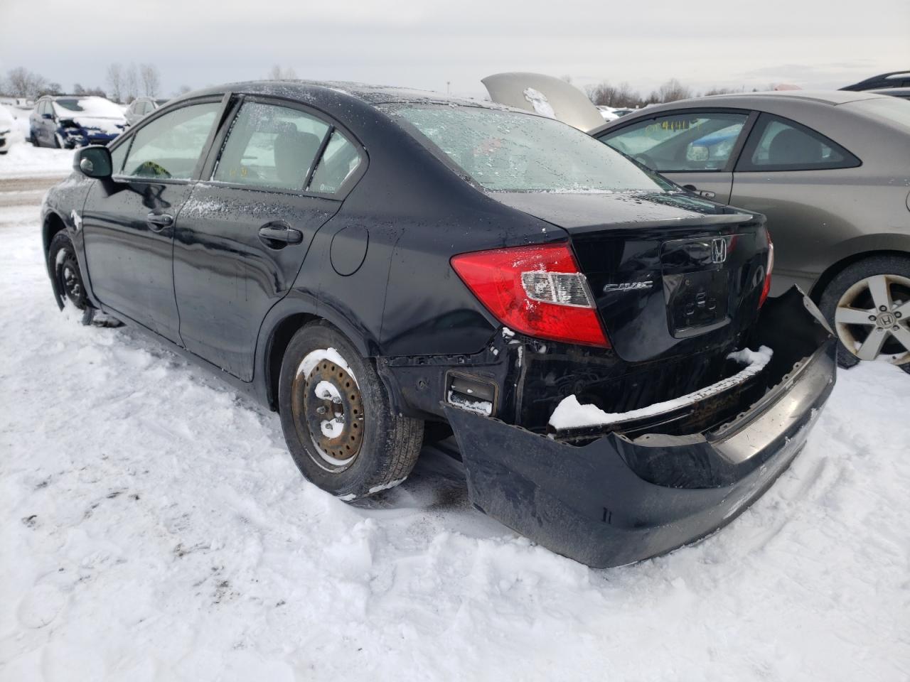Foto 3 de la subasta – 2012 HONDA CIVIC LX con VIN 2HGFB2F47CH048008