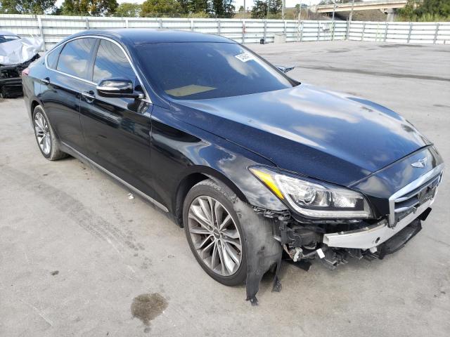 GENESIS G80 BASE 2017 with VIN KMHGN4JE7HU180742 - Photo from auction