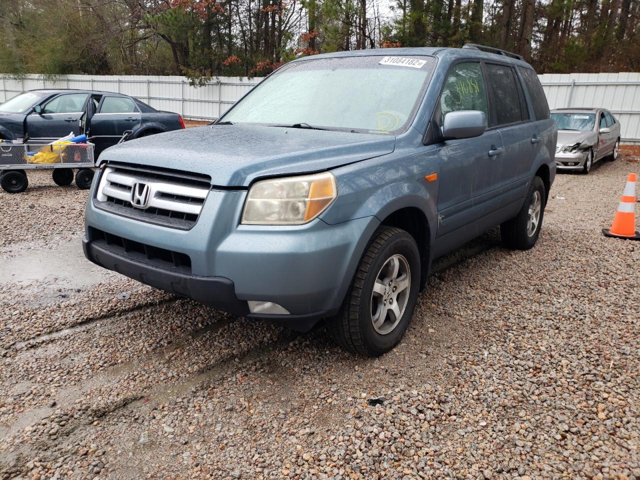 Photo 2 from auction – 2007 HONDA PILOT EX with VIN 5FNYF28447B009414