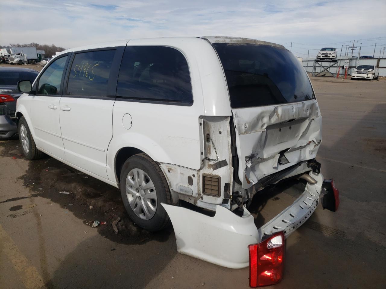 Photo 3 from auction – 2016 DODGE GRAND CARA with VIN 2C4RDGBG5GR389345