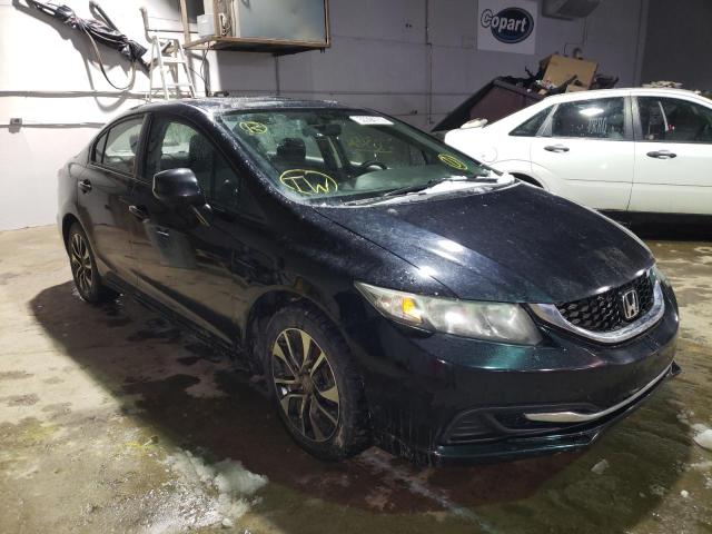 Photo 1 from auction – 2013 HONDA CIVIC LX with VIN 2HGFB2E54DH013924