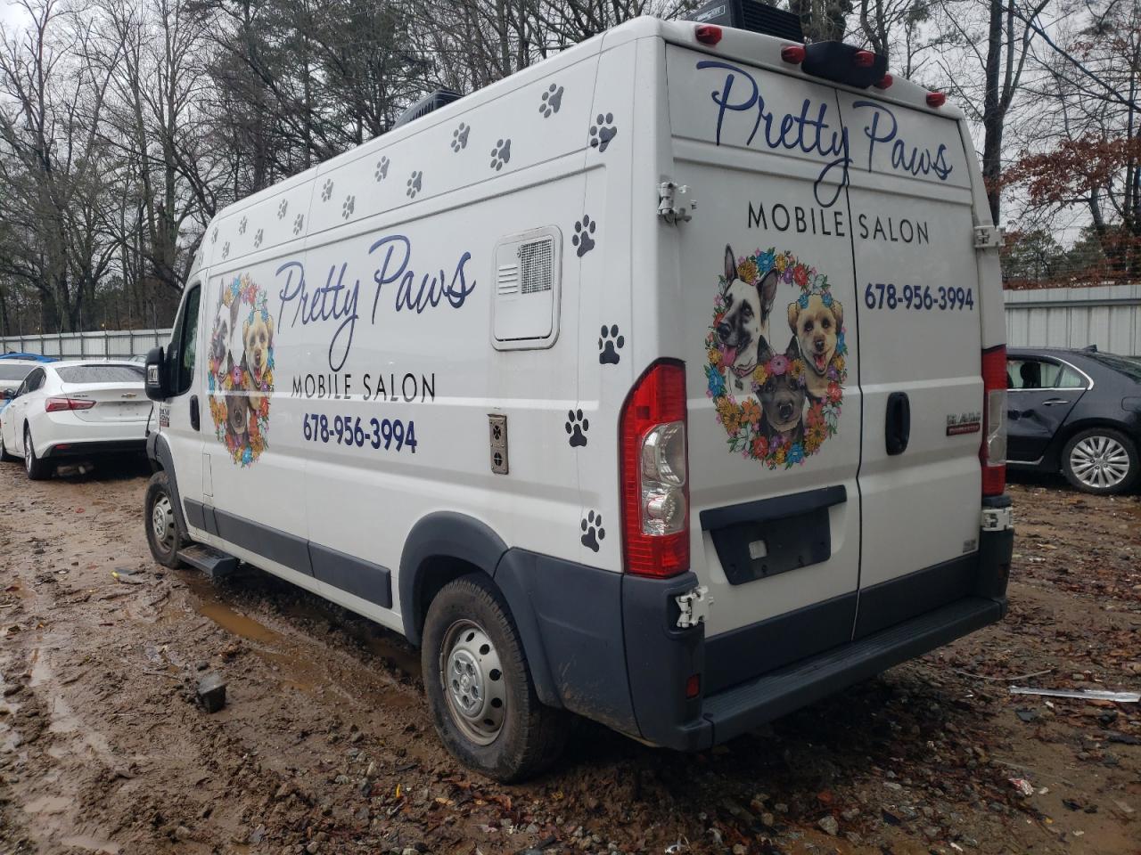 Photo 3 from auction – 2018 RAM PROMASTER with VIN 3C6TRVDG6JE148970