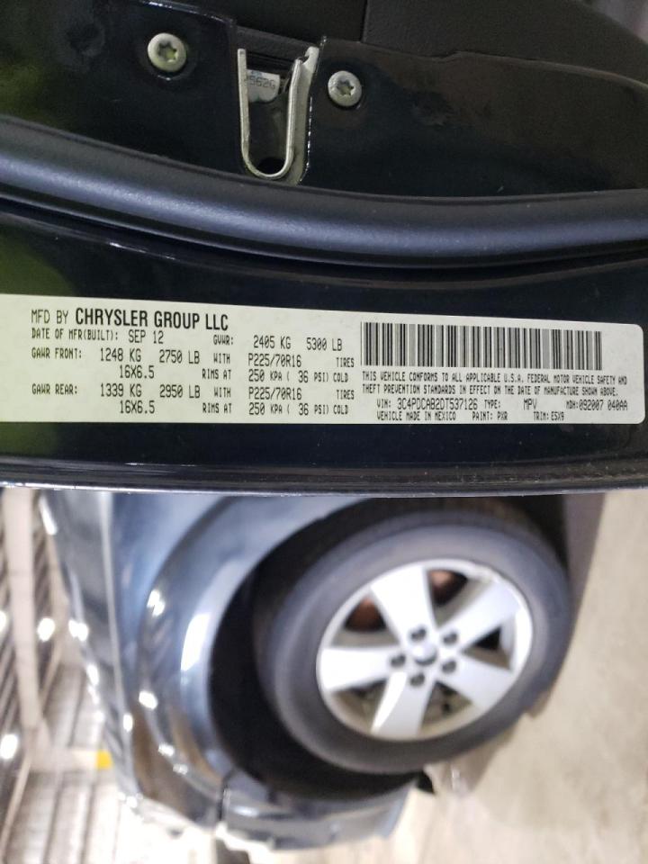 Photo 10 from auction – 2013 DODGE JOURNEY SE with VIN 3C4PDCAB2DT537126