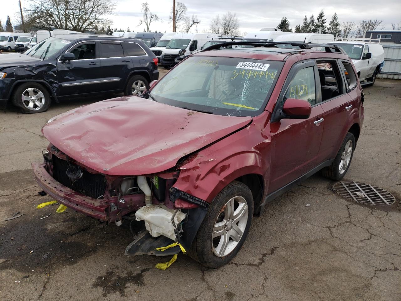 Photo 2 from auction – 2009 SUBARU FORESTER 2 with VIN JF2SH64609H773859