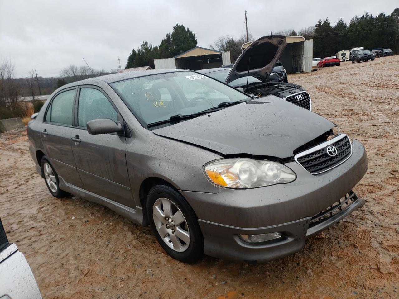TOYOTA COROLLA CE 2008 with VIN 2T1BR32E88C921621 - Photo from auction