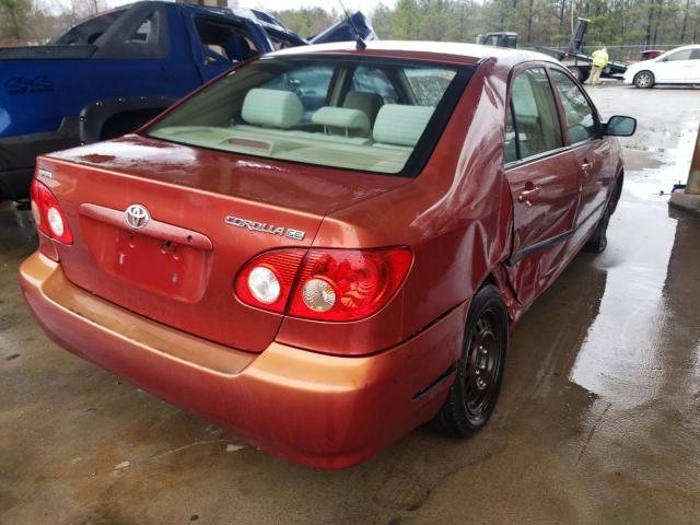 Photo 4 from auction – 2005 TOYOTA COROLLA CE with VIN 2T1BR32E35C412953