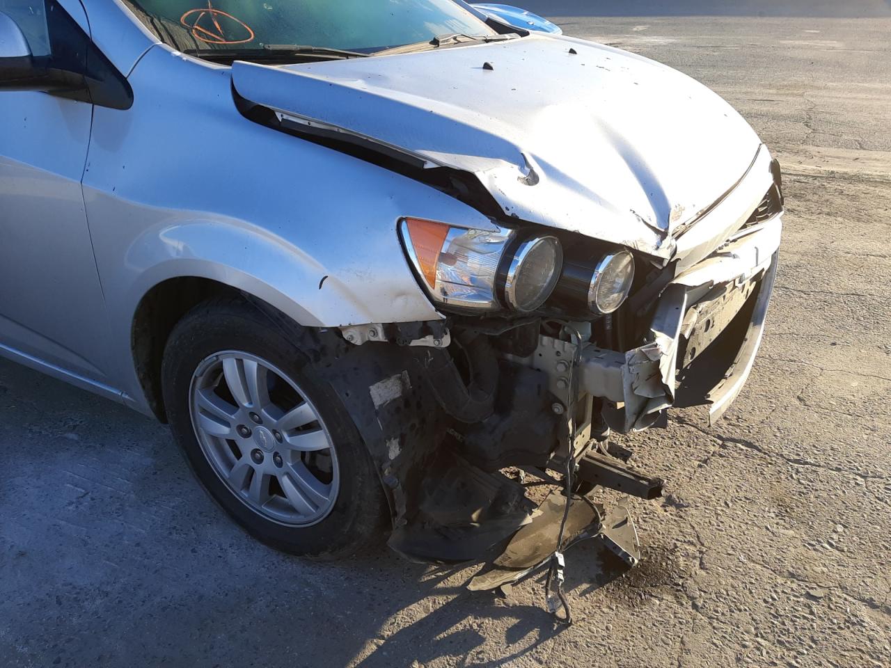 Photo 9 from auction – 2014 CHEVROLET SONIC LT with VIN 1G1JC5SH6E4178581