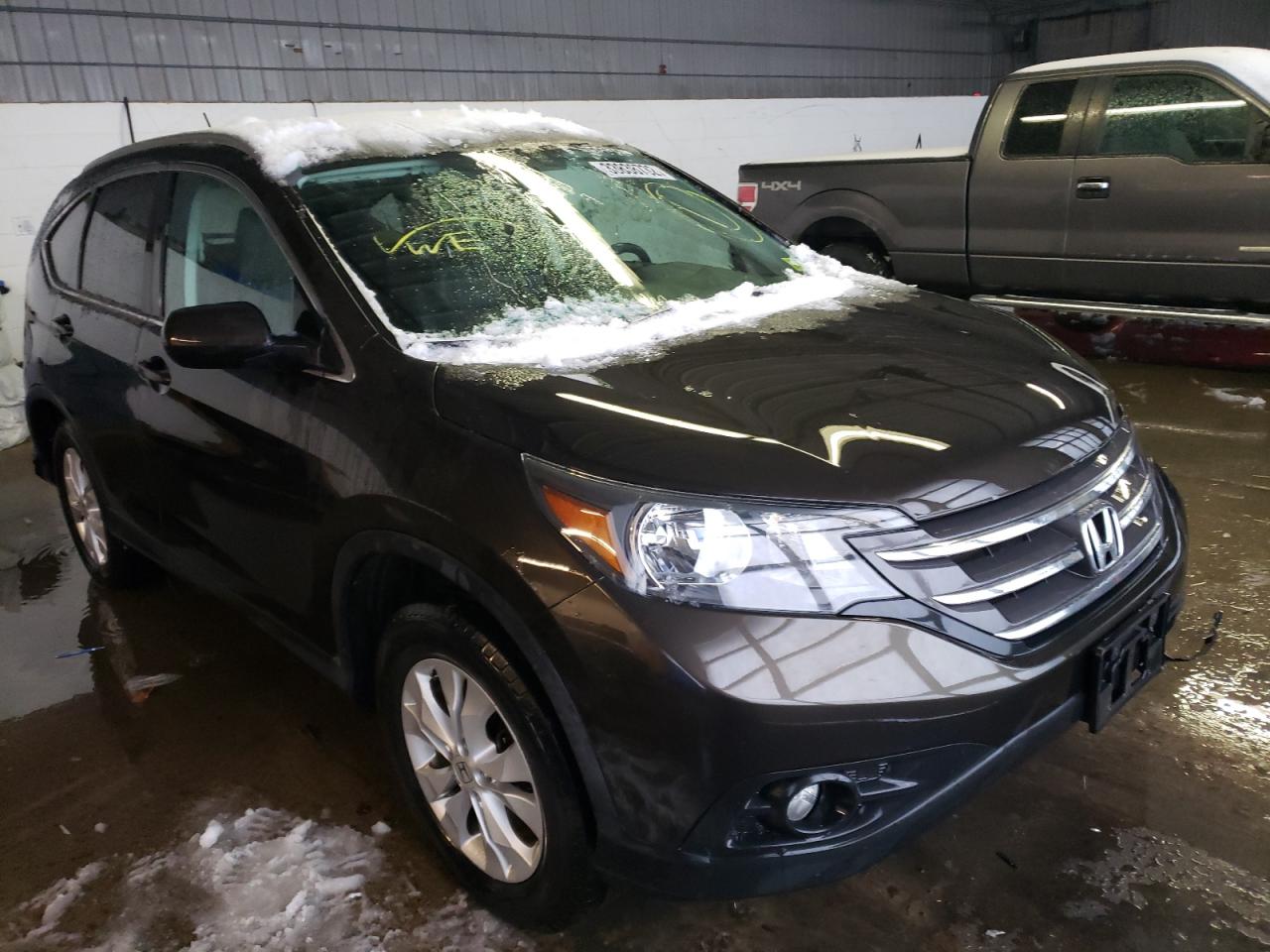 HONDA CR-V EXL 2014 with VIN 5J6RM4H70EL037778 - Photo from auction