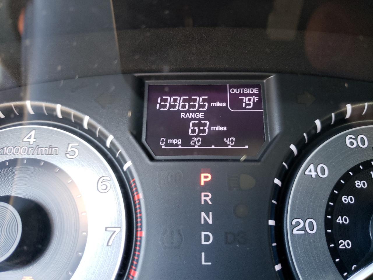 Photo 8 from auction – 2011 HONDA ODYSSEY EX with VIN 5FNRL5H65BB051082
