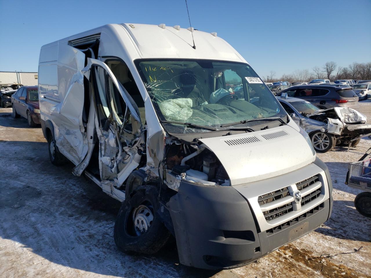 RAM PROMASTER 2014 with VIN 3C6TRVDGXEE116769 - Photo from auction
