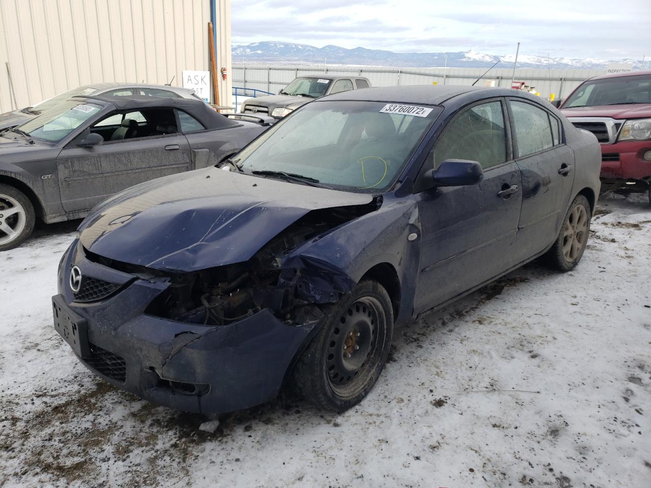 Photo 2 from auction – 2009 MAZDA 3 I with VIN JM1BK32G391240018