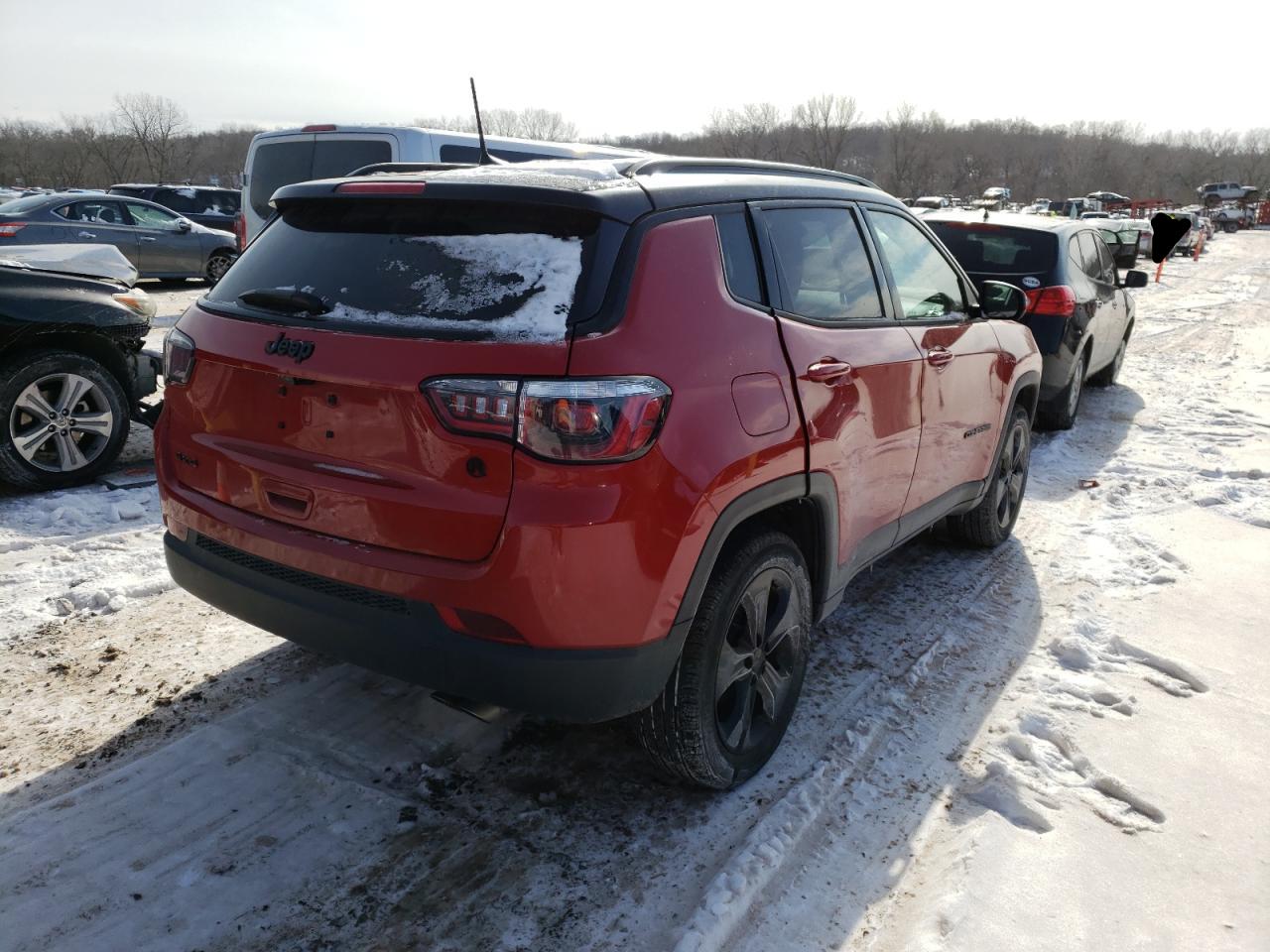Photo 4 from auction – 2019 JEEP COMPASS LA with VIN 3C4NJDBB5KT741274