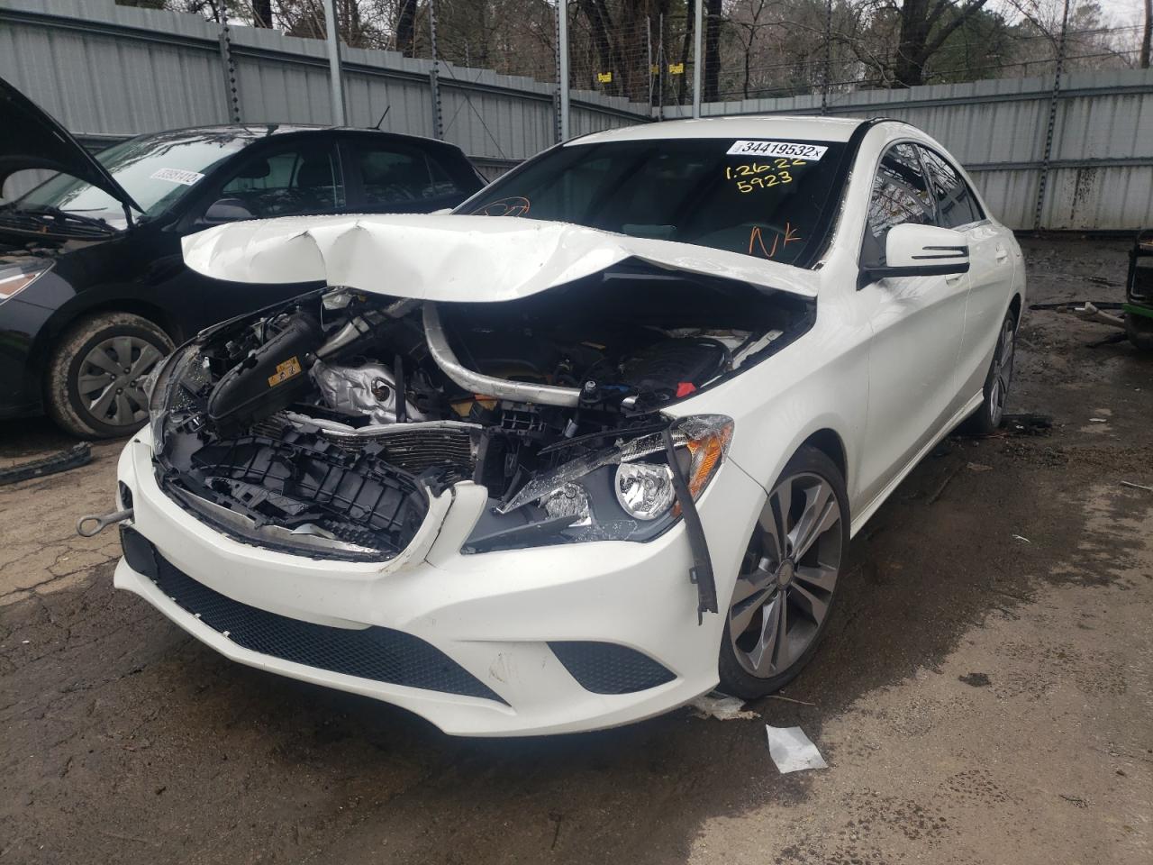 Photo 2 from auction – 2016 MERCEDES-BENZ CLA 250 with VIN WDDSJ4EB5GN385923