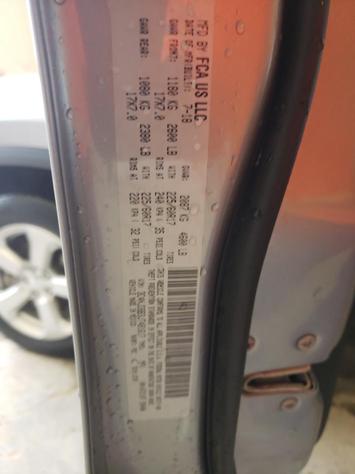 Photo 10 from auction – 2018 JEEP COMPASS LA with VIN 3C4NJDBB3JT481617