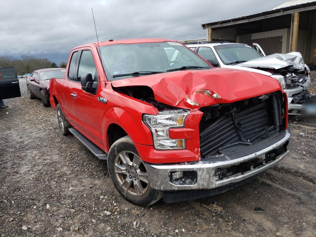 FORD F150 SUPER 2017 with VIN 1FTEX1CF2HKE03632 - Photo from auction