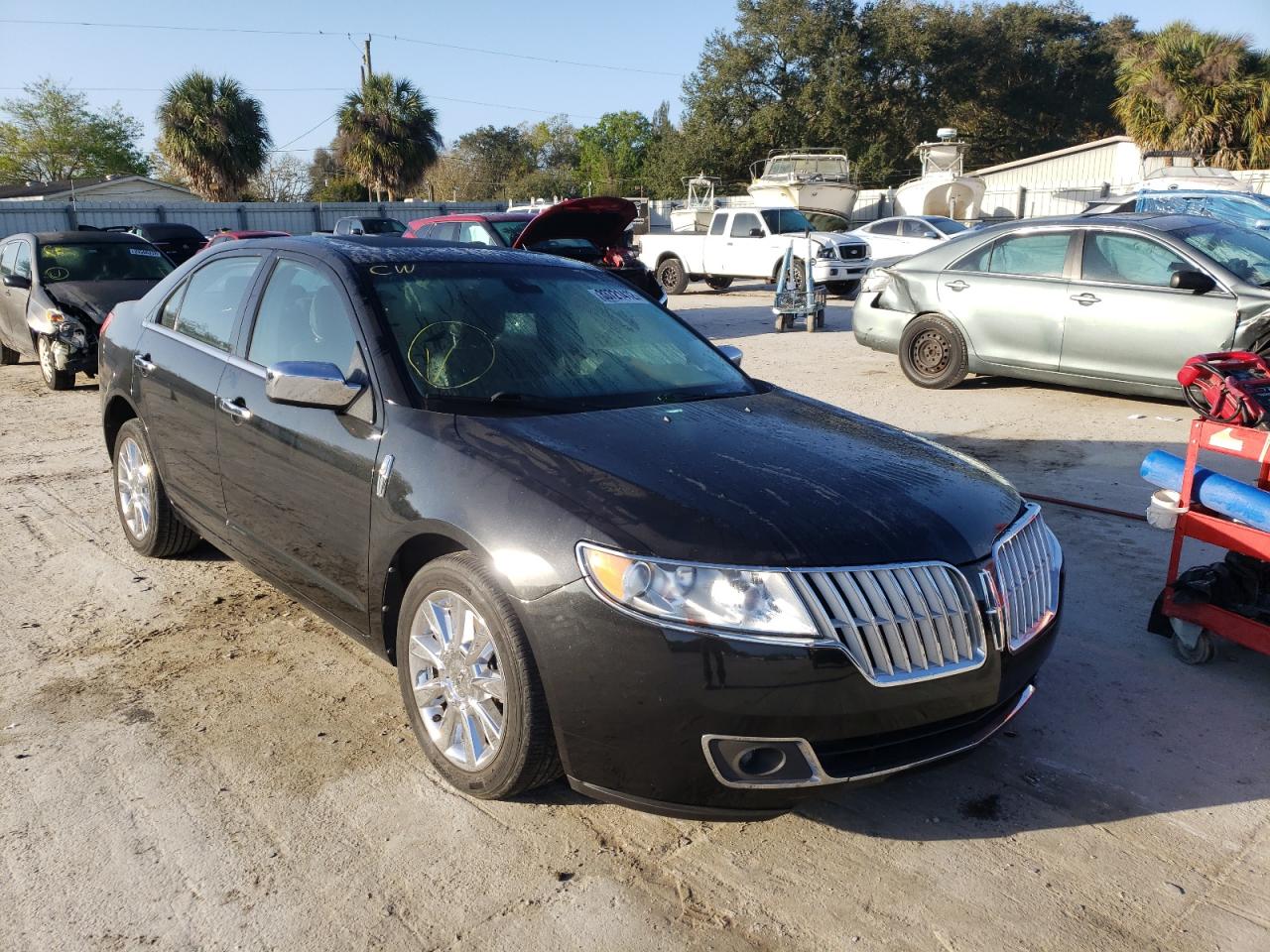 LINCOLN MKZ 2012 with VIN 3LNHL2GC4CR838070 - Photo from auction
