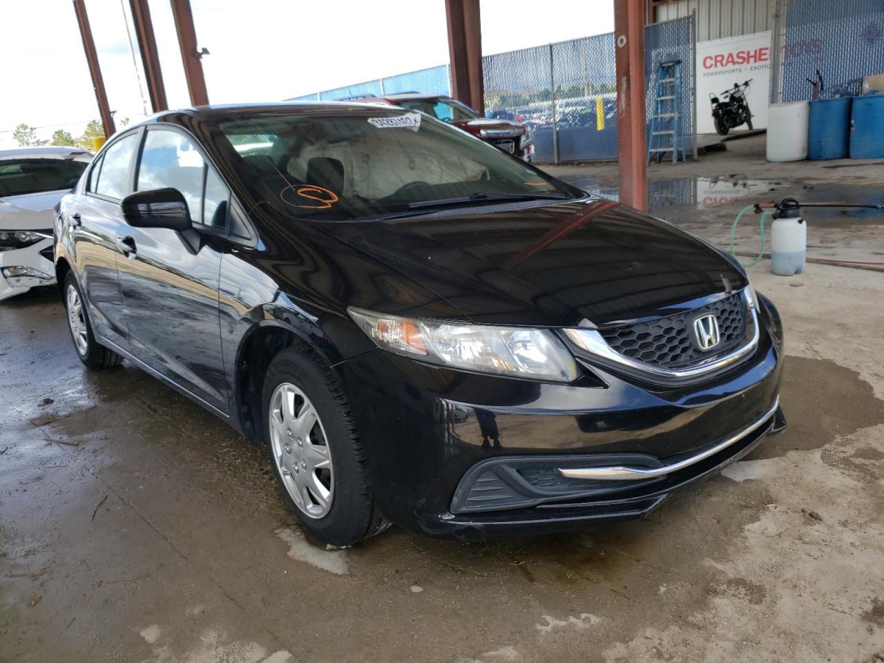 HONDA CIVIC LX 2015 with VIN 2HGFB2F53FH542363 - Photo from auction