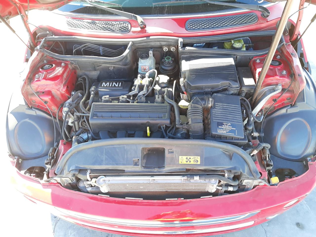Photo 7 from auction – 2005 MINI COOPER with VIN WMWRC33535TJ73103