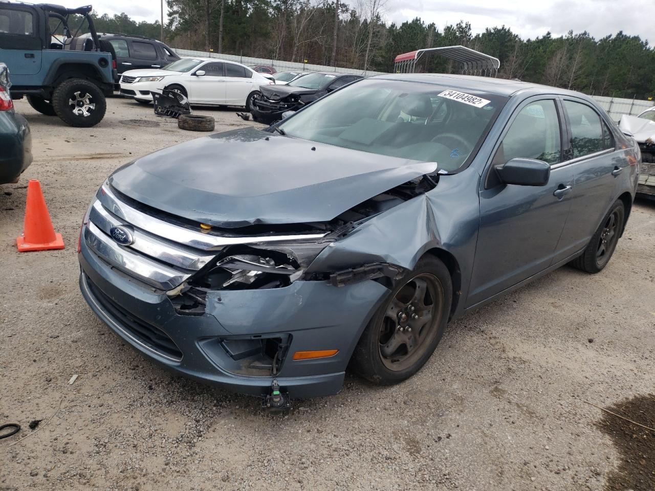 Photo 9 from auction – 2011 FORD FUSION SE with VIN 3FAHP0HA2BR138725