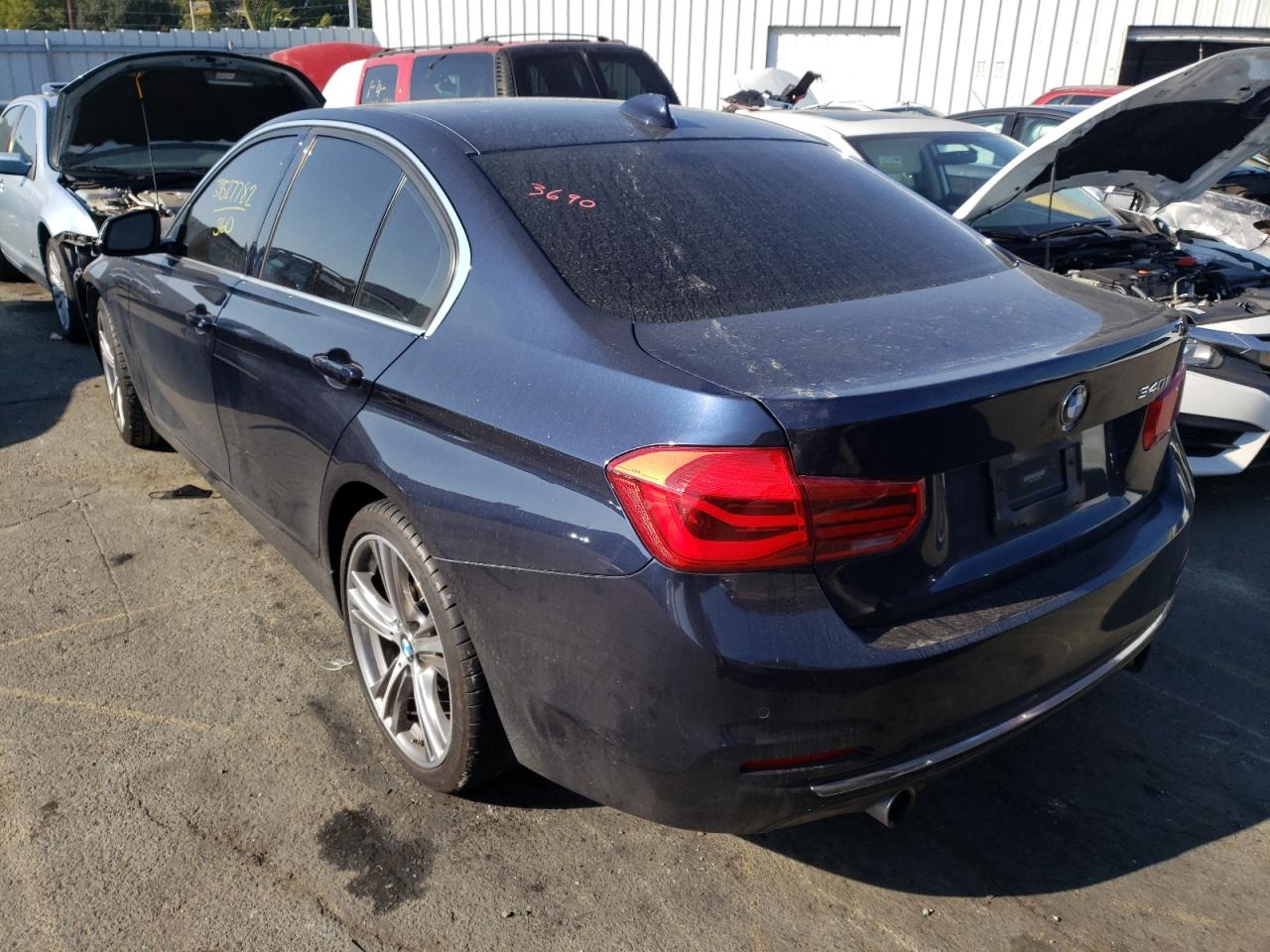 Photo 3 from auction – 2016 BMW 340 I with VIN WBA8B3C5XGK383690