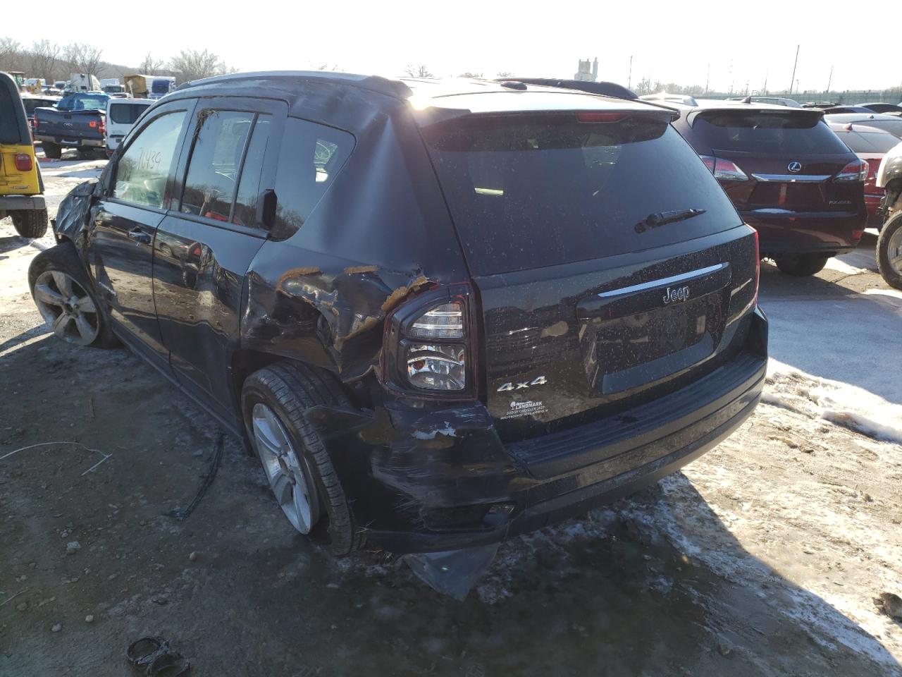 Photo 3 from auction – 2016 JEEP COMPASS SP with VIN 1C4NJDBB4GD646413