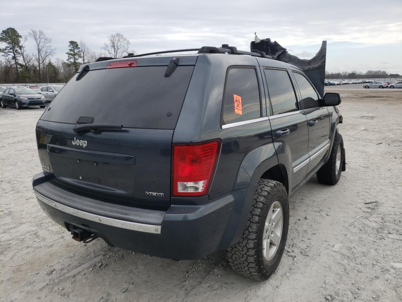 Photo 4 from auction – 2007 JEEP GRAND CHER with VIN 1J8HR58297C635022
