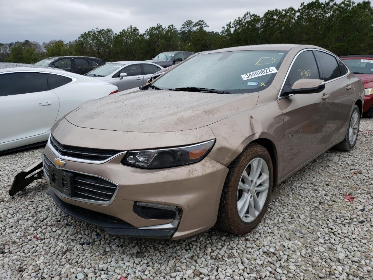 Photo 2 from auction – 2018 CHEVROLET MALIBU LT with VIN 1G1ZD5ST0JF117956