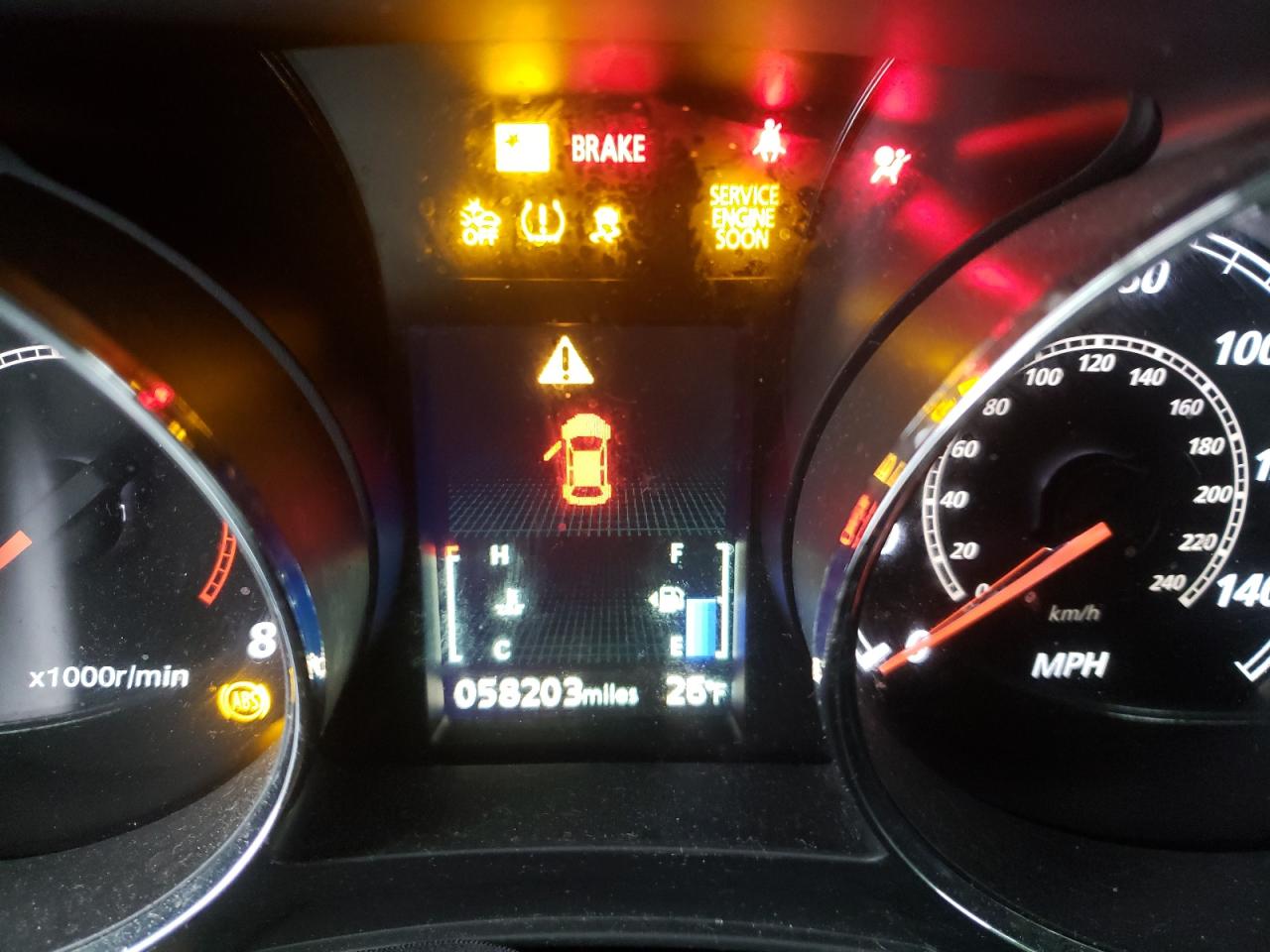 Photo 8 from auction – 2020 MITSUBISHI OUTLANDER with VIN JA4AR3AU5LU019020