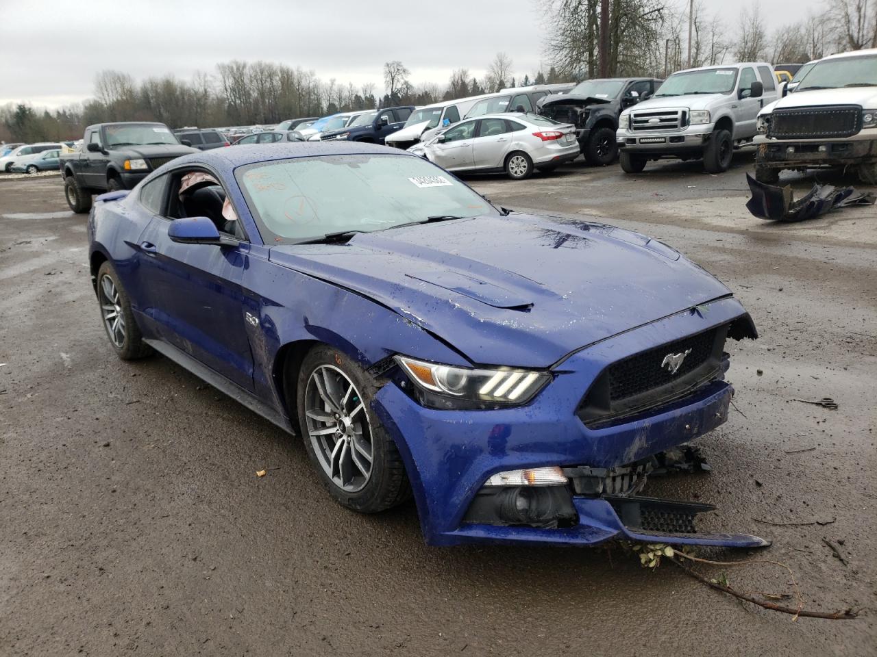 FORD MUSTANG GT 2015 with VIN 1FA6P8CF9F5333111 - Photo from auction