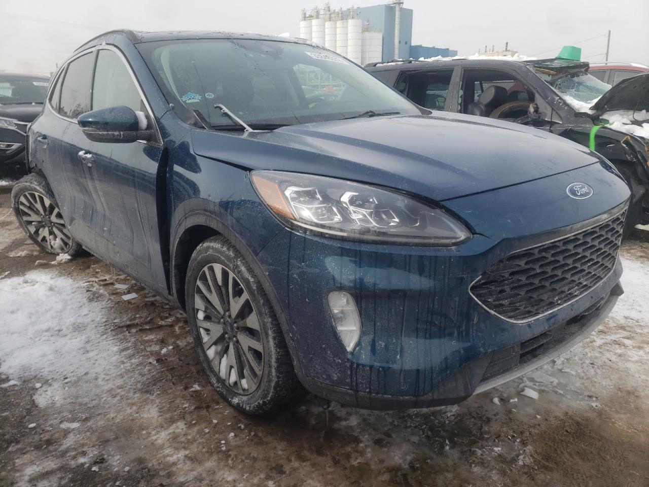 FORD ESCAPE TIT 2020 with VIN 1FMCU9J9XLUA25595 - Photo from auction