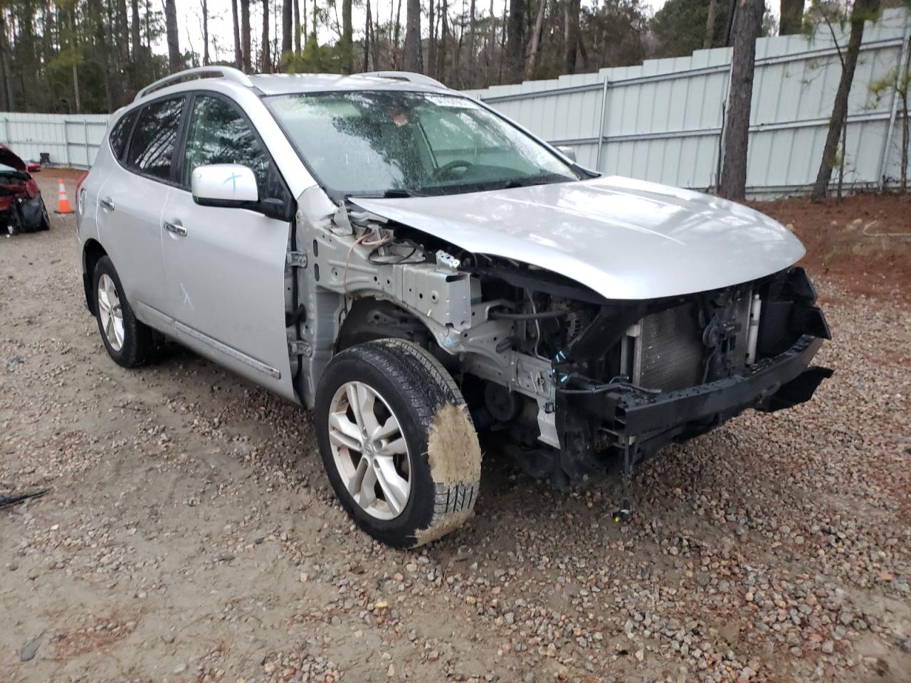 NISSAN ROGUE S 2012 with VIN JN8AS5MTXCW609800 - Photo from auction