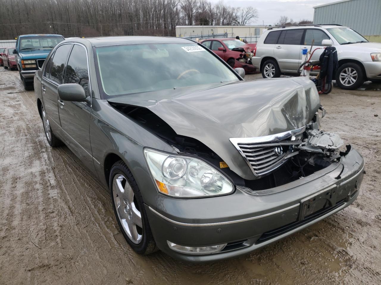 LEXUS LS 430 2005 with VIN JTHBN36F055027358 - Photo from auction