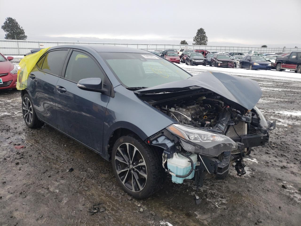 TOYOTA COROLLA L 2017 with VIN 2T1BURHE8HC955793 - Photo from auction