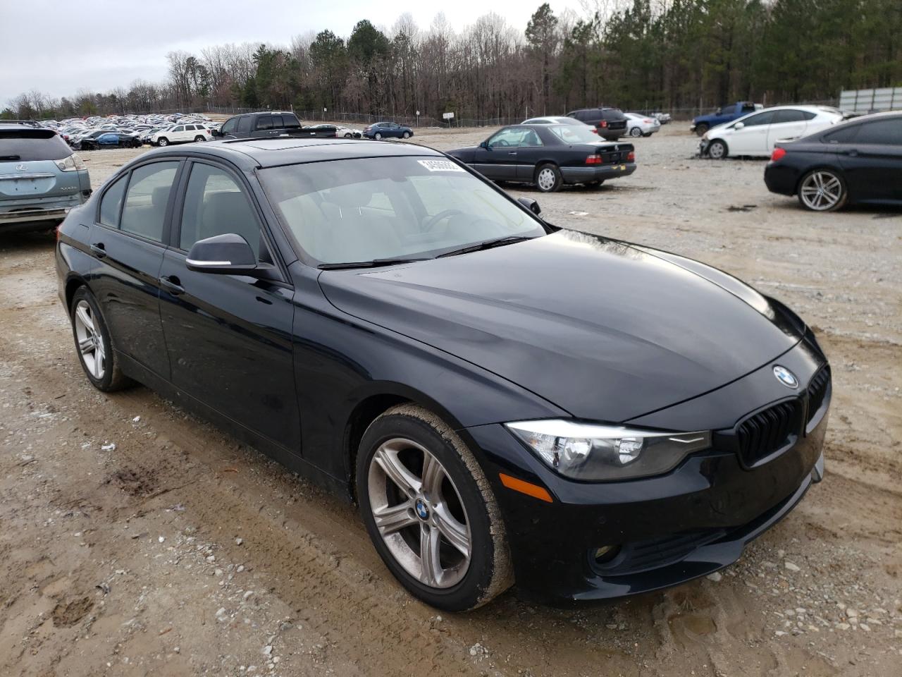 BMW 320 I 2014 with VIN WBA3B1G59ENS79163 - Photo from auction