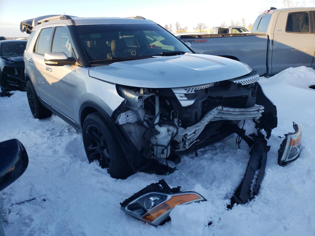 FORD EXPLORER L 2011 with VIN 1FMHK7F82BGA71483 - Photo from auction