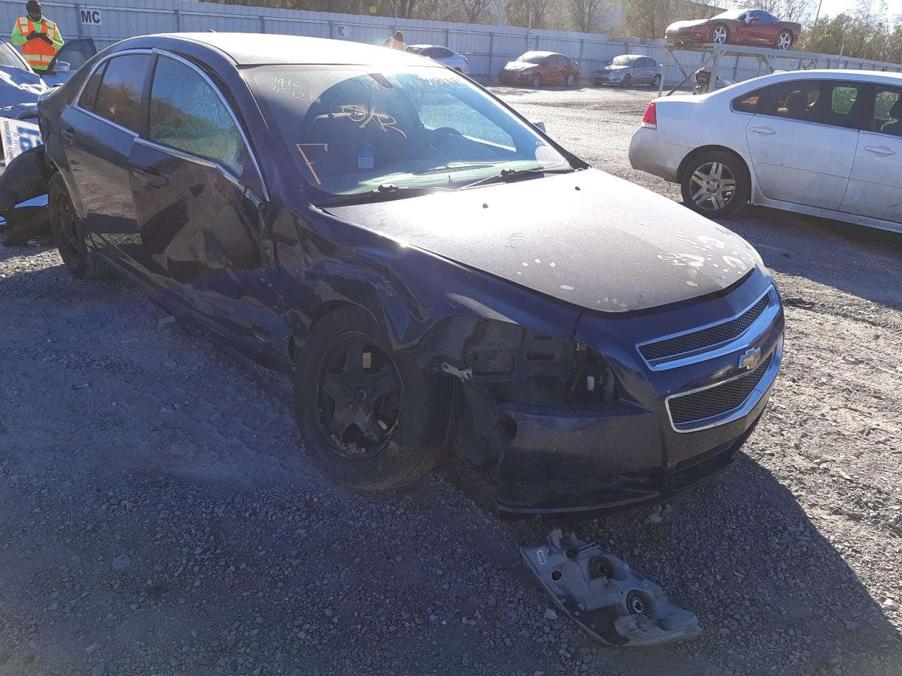CHEVROLET MALIBU LS 2011 with VIN 1G1ZB5E13BF383022 - Photo from auction