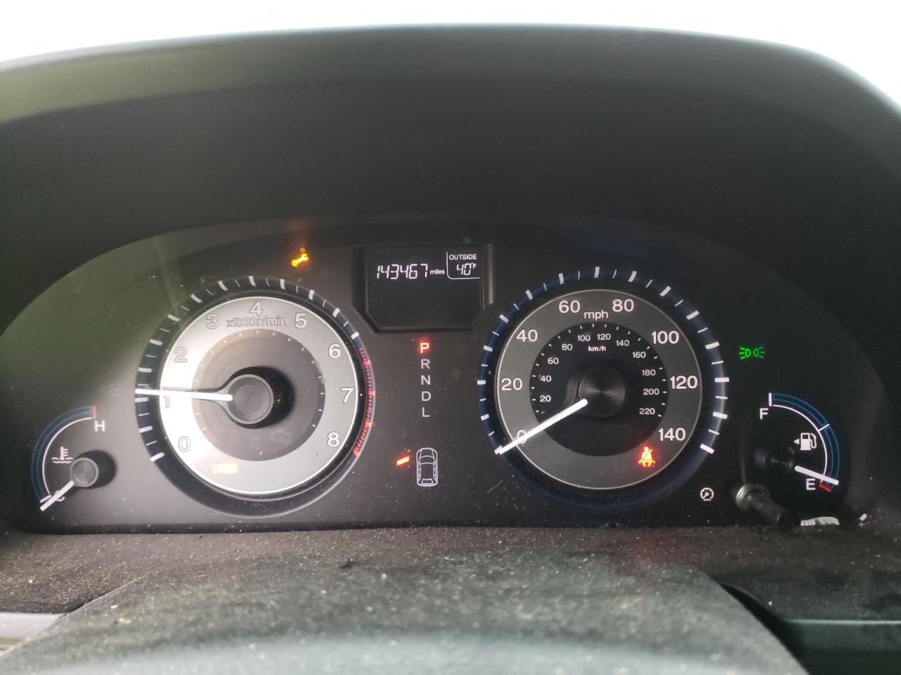 Photo 8 from auction – 2011 HONDA ODYSSEY EX with VIN 5FNRL5H62BB101825