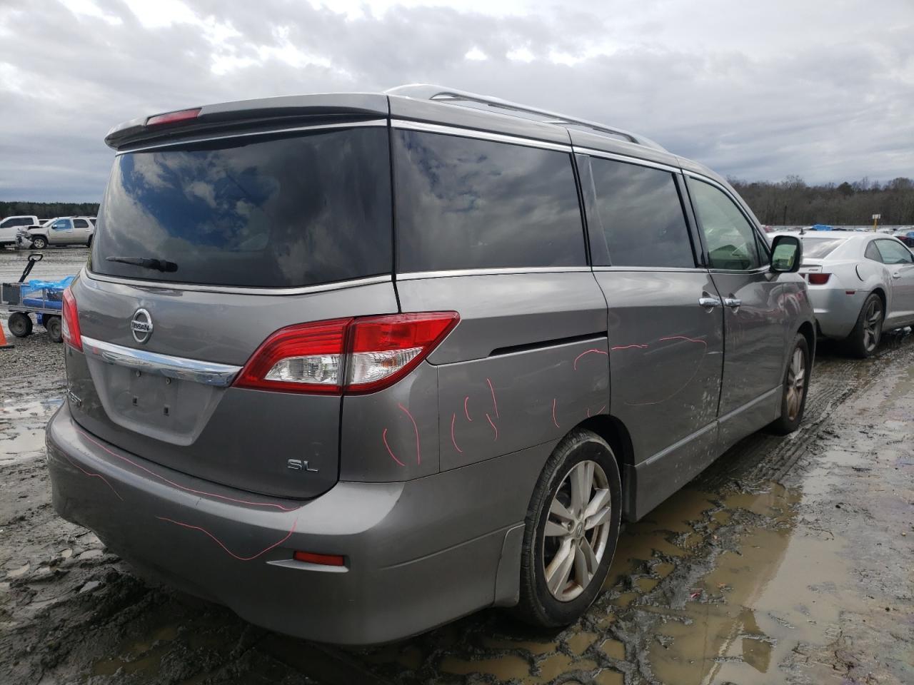 Photo 4 from auction – 2013 NISSAN QUEST S with VIN JN8AE2KP7D9062982