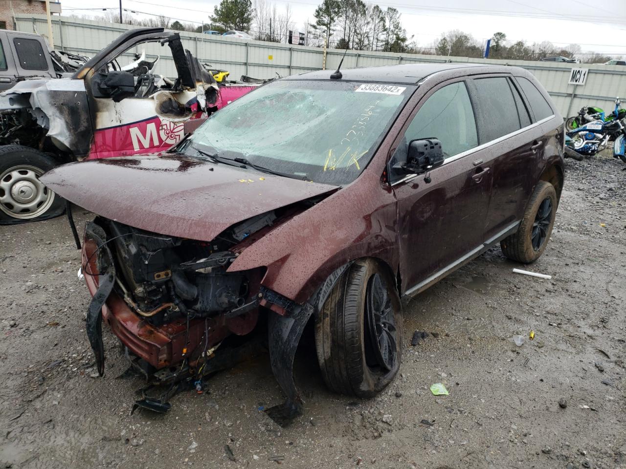 Photo 2 from auction – 2010 FORD EDGE LIMIT with VIN 2FMDK4KC2ABA69794