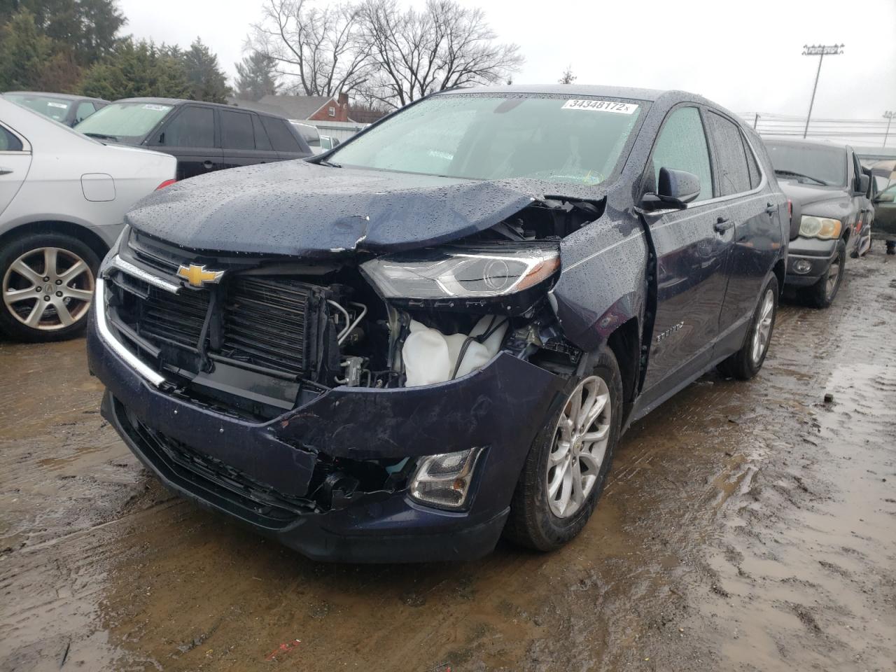 Photo 2 from auction – 2018 CHEVROLET EQUINOX LT with VIN 3GNAXJEV0JS586419
