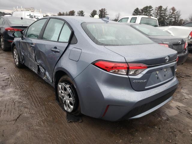 Photo 3 from auction – 2021 TOYOTA COROLLA LE with VIN 5YFEPMAE3MP249682