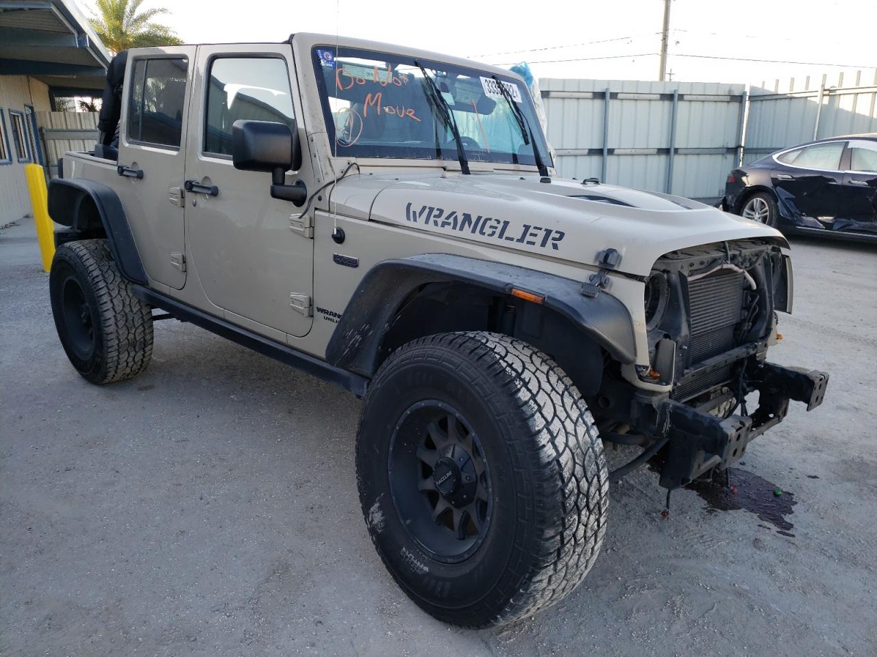 JEEP WRANGLER U 2016 with VIN 1C4HJWEG6GL312731 - Photo from auction