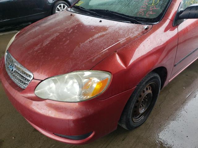 Photo 9 from auction – 2005 TOYOTA COROLLA CE with VIN 2T1BR32E35C412953