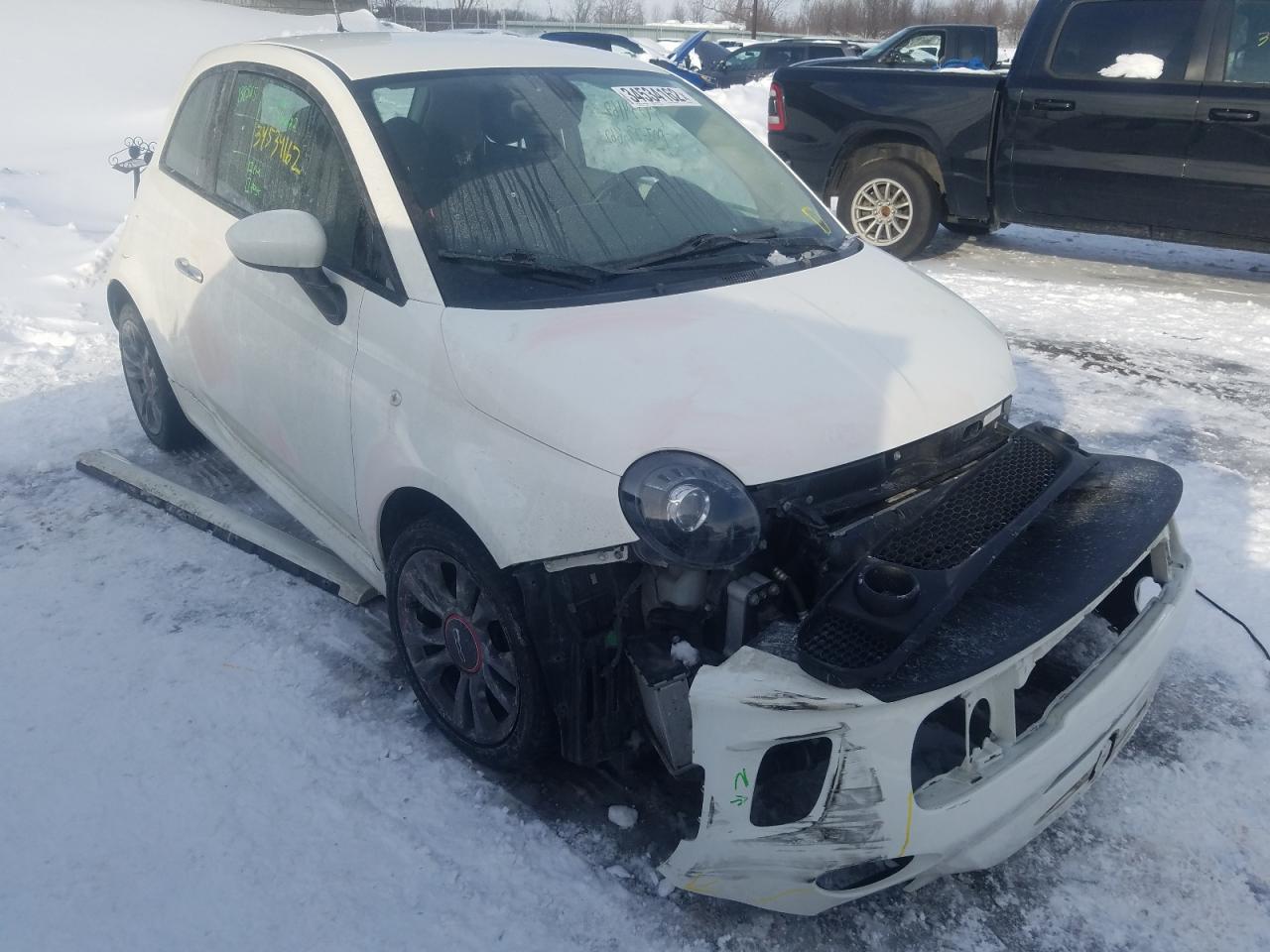 FIAT 500 POP 2018 with VIN 3C3CFFKH8JT362555 - Photo from auction