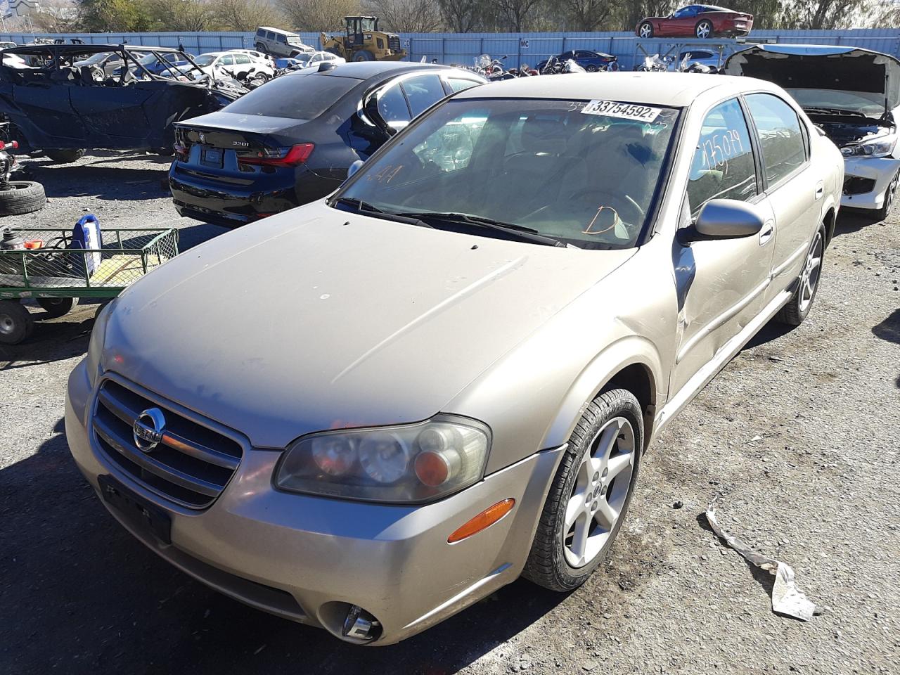 Photo 2 from auction – 2002 NISSAN MAXIMA GLE with VIN JN1DA31D12T417956