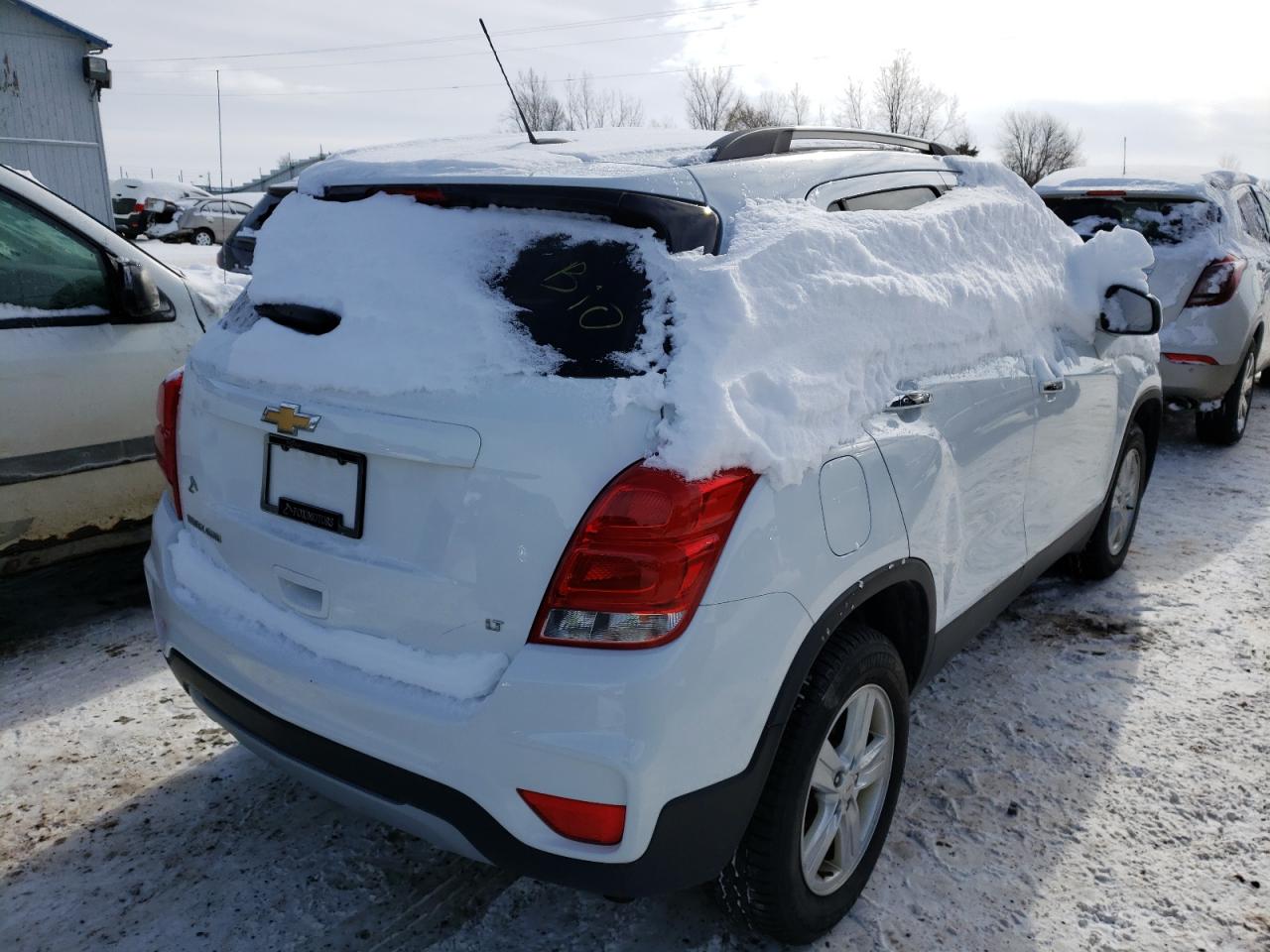 Photo 4 from auction – 2017 CHEVROLET TRAX 1LT with VIN KL7CJPSB6HB198808